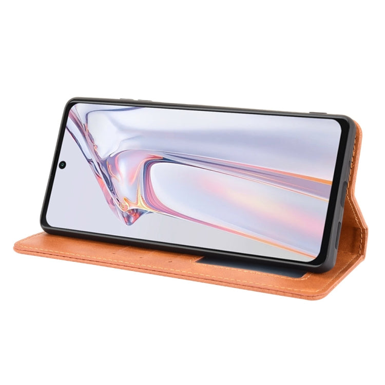 For Blackview A100 Magnetic Buckle Retro Crazy Horse Texture Horizontal Flip Leather Case with Holder & Card Slots & Photo Frame(Brown) - More Brand by PMC TechLife | Online Shopping South Africa | PMC TechLife | Buy Now Pay Later Mobicred