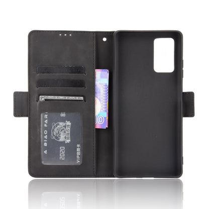 For Blackview A100 Skin Feel Calf Pattern Horizontal Flip Leather Case with Holder & Card Slots & Photo Frame(Black) - More Brand by PMC Jewellery | Online Shopping South Africa | PMC Jewellery | Buy Now Pay Later Mobicred