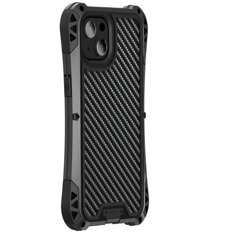 For iPhone 13 Pro R-JUST AMIRA Shockproof Dustproof Waterproof Metal Protective Case (Black) - iPhone 13 Pro Cases by R-JUST | Online Shopping South Africa | PMC Jewellery