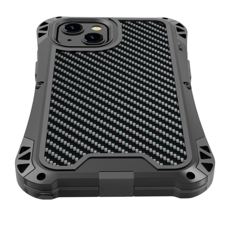 For iPhone 13 Pro R-JUST AMIRA Shockproof Dustproof Waterproof Metal Protective Case (Black) - iPhone 13 Pro Cases by R-JUST | Online Shopping South Africa | PMC Jewellery