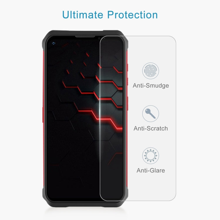 For Doogee V10 5G 50 PCS 0.26mm 9H 2.5D Tempered Glass Film - For Doogee by PMC TechLife | Online Shopping South Africa | PMC TechLife | Buy Now Pay Later Mobicred