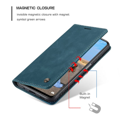 CaseMe 013 Multifunctional Horizontal Flip Leather Case with Holder & Card Slot & Wallet For Xiaomi Redmi Note 10 5G(Blue) - Xiaomi Cases by CaseMe | Online Shopping South Africa | PMC Jewellery | Buy Now Pay Later Mobicred