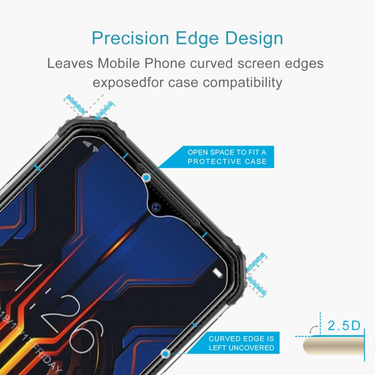 For Doogee S95 Pro 50 PCS 0.26mm 9H 2.5D Tempered Glass Film - For Doogee by PMC TechLife | Online Shopping South Africa | PMC TechLife | Buy Now Pay Later Mobicred