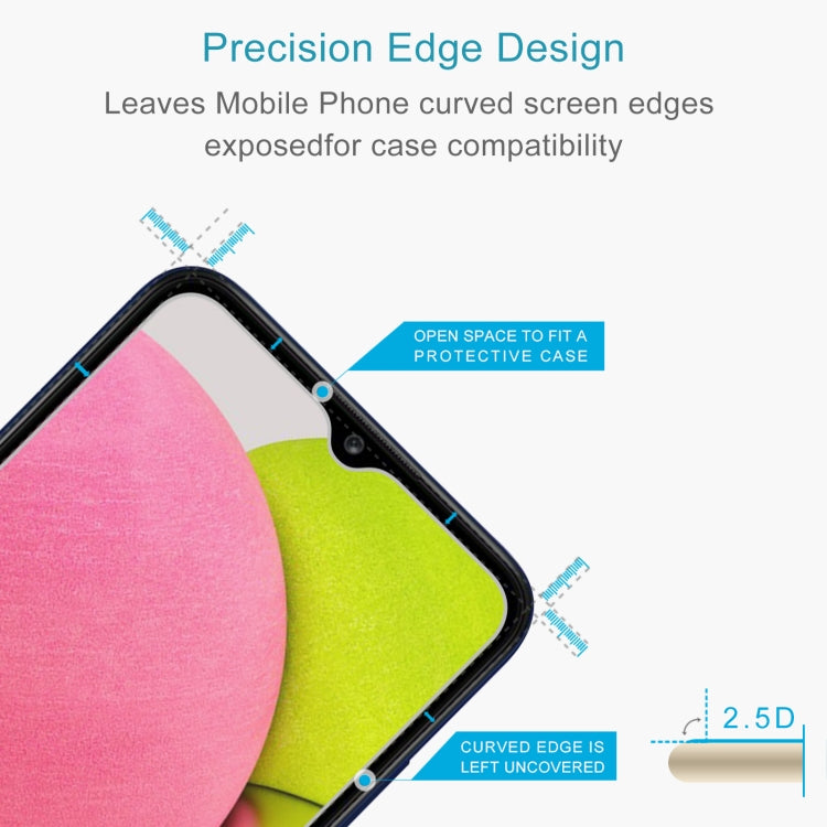For Samsung Galaxy A03s 50 PCS 0.26mm 9H 2.5D Tempered Glass Film - Galaxy Tempered Glass by PMC TechLife | Online Shopping South Africa | PMC TechLife