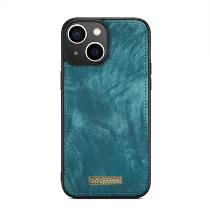 For iPhone 13 mini CaseMe-008 Detachable Multifunctional Horizontal Flip Leather Case with Card Slot & Holder & Zipper Wallet & Photo Frame (Blue) - iPhone 13 mini Cases by CaseMe | Online Shopping South Africa | PMC Jewellery | Buy Now Pay Later Mobicred