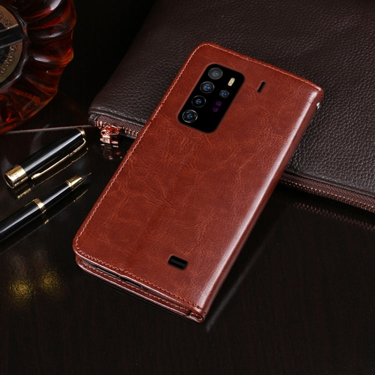 For Ulefone Armor 11 5G idewei Crazy Horse Texture Horizontal Flip Leather Case with Holder & Card Slots & Wallet(Rose Red) - Ulefone Cases by idewei | Online Shopping South Africa | PMC Jewellery | Buy Now Pay Later Mobicred