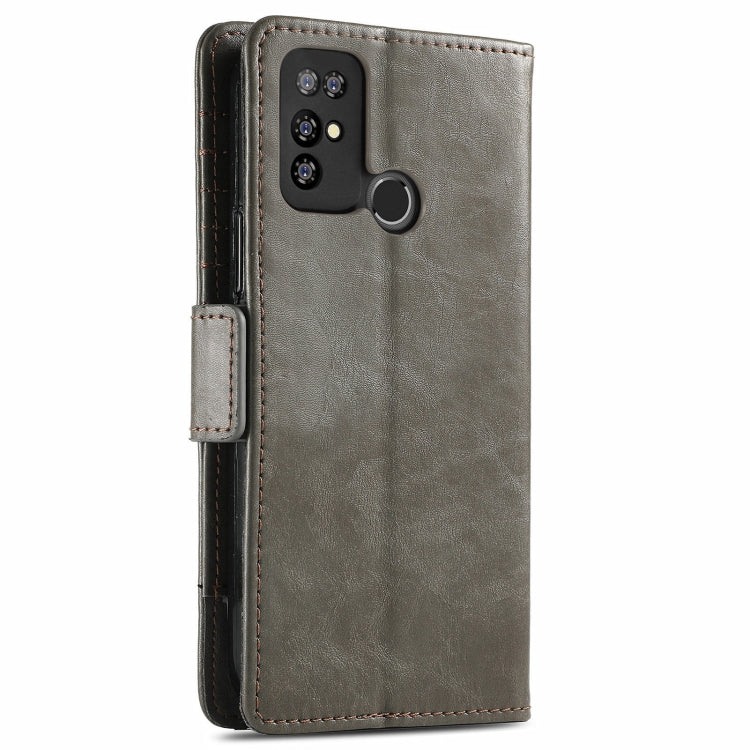 For Doogee X96 Pro CaseNeo Business Splicing Dual Magnetic Buckle Horizontal Flip PU Leather Case with Holder & Card Slots & Wallet(Grey) - More Brand by PMC Jewellery | Online Shopping South Africa | PMC Jewellery | Buy Now Pay Later Mobicred