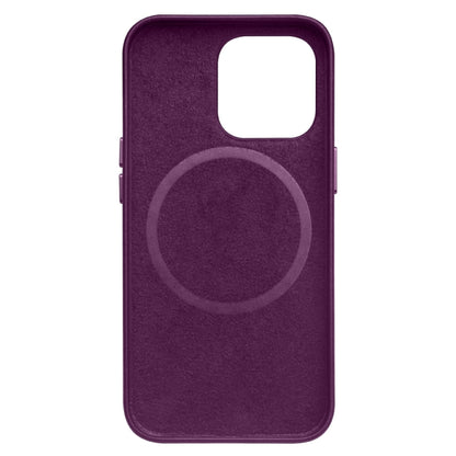 For iPhone 13 Pro Max QIALINO Nappa Cowhide MagSafe Magnetic Protective Case (Purple Crystal) - iPhone 13 Pro Max Cases by QIALINO | Online Shopping South Africa | PMC Jewellery | Buy Now Pay Later Mobicred