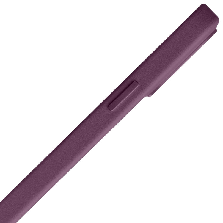For iPhone 13 Pro Max QIALINO Nappa Cowhide MagSafe Magnetic Protective Case (Purple Crystal) - free shipping - PMC Jewellery - Order now!