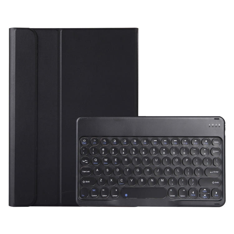 Y0N5 TPU Tablet Case Lambskin Texture Round Keycap Bluetooth Keyboard Leather Tablet Case with Holder For Xiaomi Pad 5 / 5 Pro(Black) - Others Keyboard by PMC TechLife | Online Shopping South Africa | PMC TechLife