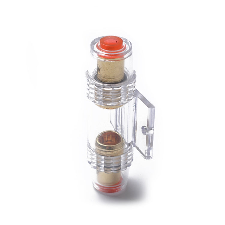 A0299 Car 100 Amp Audio AGU Fuse Holder Fuseholder 4 6 8 Gauge Inline Gold Plated - Fuse by PMC TechLife | Online Shopping South Africa | PMC TechLife | Buy Now Pay Later Mobicred