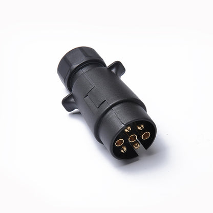 A0364 7 Pins 12N Electrics Converter Trailer Caravan Plug and Socket Adapter Connector - Terminal connectors by PMC Jewellery | Online Shopping South Africa | PMC Jewellery | Buy Now Pay Later Mobicred