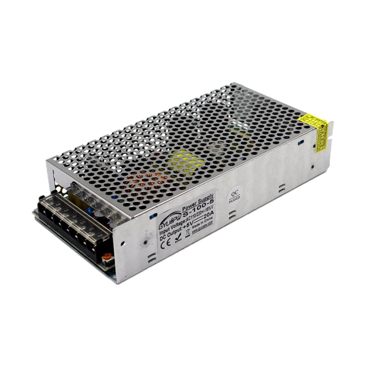 S-100-5 DC5V 20A 100W LED Regulated Switching Power Supply, Size: 199 x 98 x 42mm - Power Supplies by PMC Jewellery | Online Shopping South Africa | PMC Jewellery