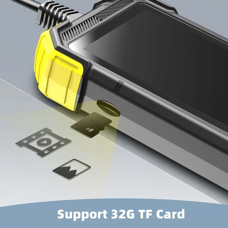 Y19 7.9mm Dual Lens Hand-held Hard-wire Endoscope with 4.3-inch IPS Color LCD Screen, Cable Length:3.5m(Yellow) -  by PMC TechLife | Online Shopping South Africa | PMC TechLife | Buy Now Pay Later Mobicred