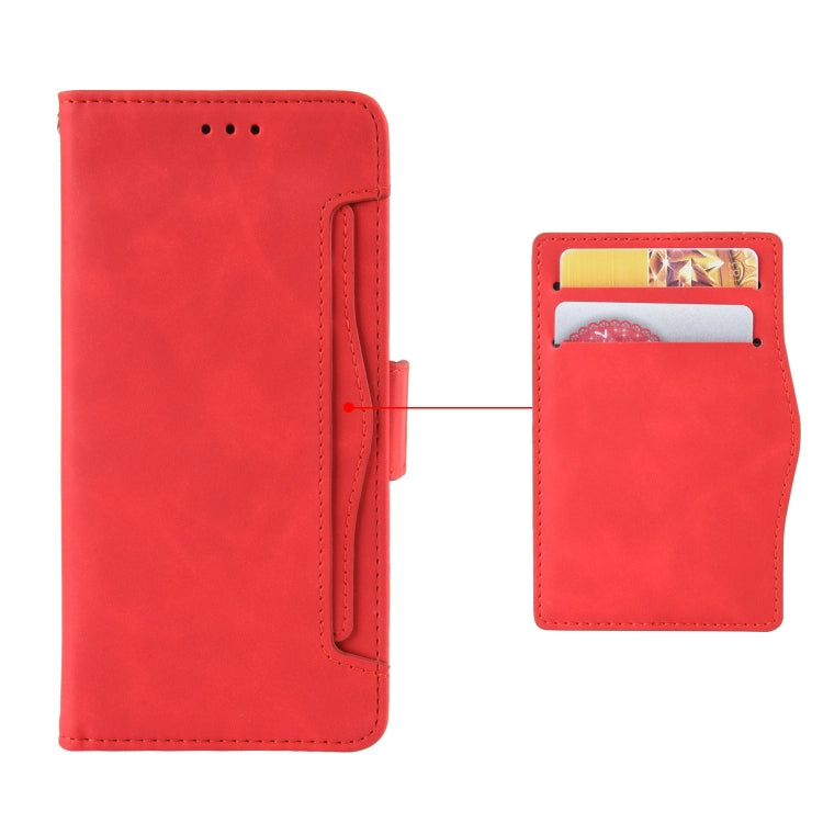 For Doogee S86 / S86 Pro Skin Feel Calf Pattern Horizontal Flip Leather Case with Holder & Card Slots & Photo Frame(Red) - More Brand by PMC Jewellery | Online Shopping South Africa | PMC Jewellery | Buy Now Pay Later Mobicred