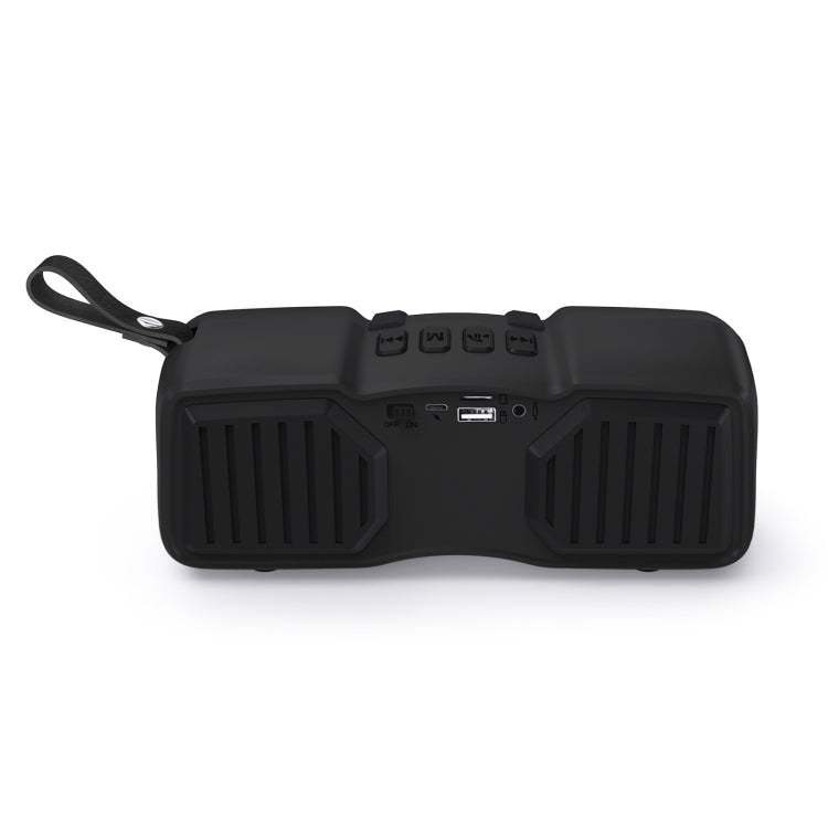 New Rixing NR-9011 Bluetooth 5.0 Portable Outdoor Wireless Bluetooth Speaker(Black) - free shipping - PMC Jewellery - Order now!