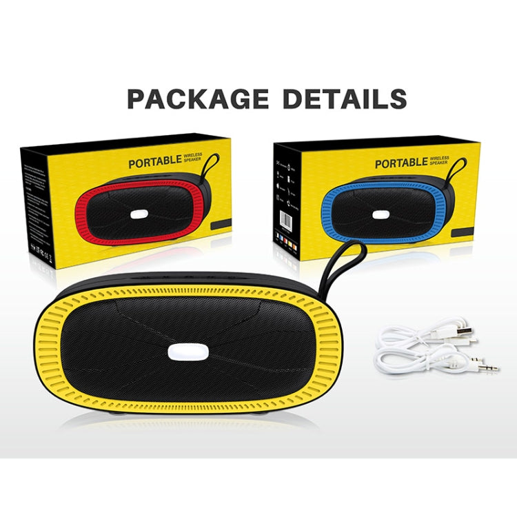 NewRixing NR-4022 TWS Two-color Bluetooth Speaker with Handle(Yellow) - Desktop Speaker by NewRixing | Online Shopping South Africa | PMC Jewellery | Buy Now Pay Later Mobicred