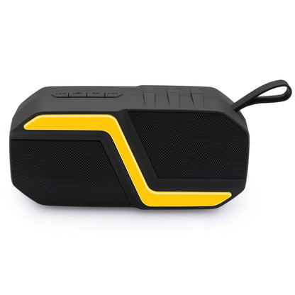 NewRixing NR-5019 Outdoor Portable Bluetooth Speaker, Support Hands-free Call / TF Card / FM / U Disk(Yellow) - Desktop Speaker by NewRixing | Online Shopping South Africa | PMC Jewellery | Buy Now Pay Later Mobicred