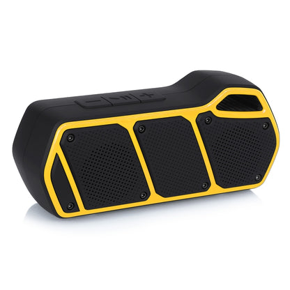 NewRixing NR-5011 Outdoor Portable Bluetooth Speakerr, Support Hands-free Call / TF Card / FM / U Disk(Yellow) - Desktop Speaker by NewRixing | Online Shopping South Africa | PMC Jewellery | Buy Now Pay Later Mobicred