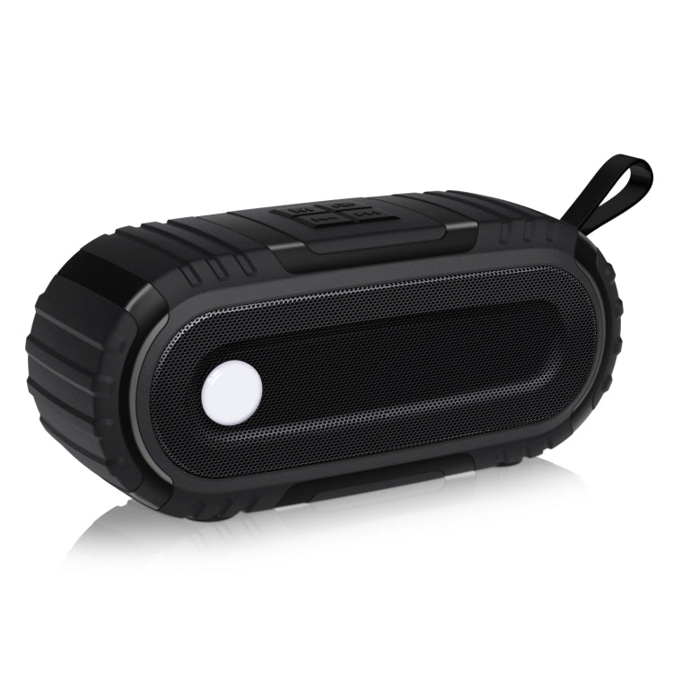 NewRixing NR-5016 Outdoor Splash-proof Water Bluetooth Speaker, Support Hands-free Call / TF Card / FM / U Disk(Black) - Desktop Speaker by NewRixing | Online Shopping South Africa | PMC Jewellery | Buy Now Pay Later Mobicred