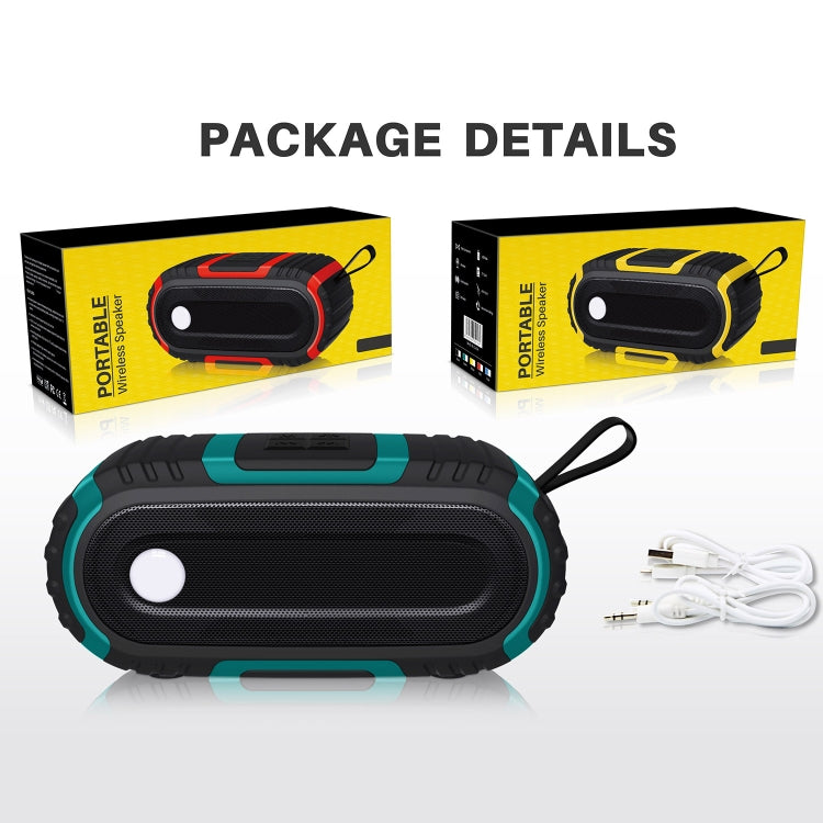 NewRixing NR-5016 Outdoor Splash-proof Water Bluetooth Speaker, Support Hands-free Call / TF Card / FM / U Disk(Blue) - free shipping - PMC Jewellery - Order now!