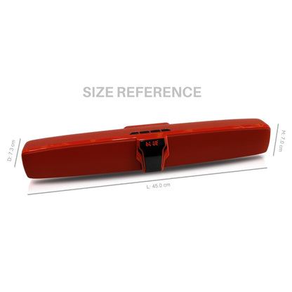 NewRixing NR-7017 Outdoor Portable Bluetooth Speaker, Support Hands-free Call / TF Card / FM / U Disk(Red) - Desktop Speaker by NewRixing | Online Shopping South Africa | PMC Jewellery | Buy Now Pay Later Mobicred