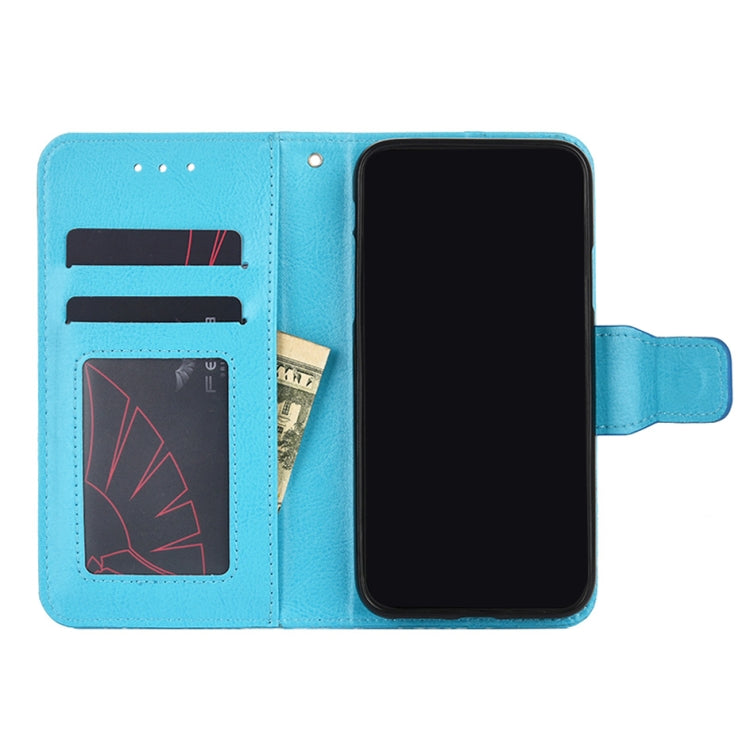 For Doogee X96 Pro Crystal Texture Horizontal Flip Leather Case with Holder & Card Slots & Wallet(Light Blue) - More Brand by PMC Jewellery | Online Shopping South Africa | PMC Jewellery | Buy Now Pay Later Mobicred