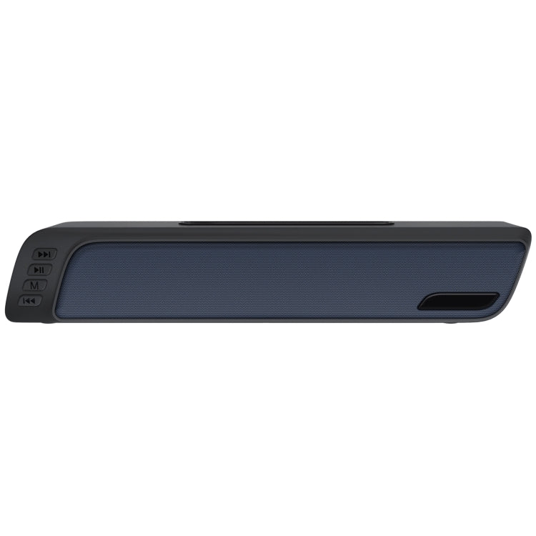 NewRixing NR-7018 Outdoor Portable Bluetooth Speaker with Phone Holder, Support Hands-free Call / TF Card / FM / U Disk(Blue) - free shipping - PMC Jewellery - Order now!