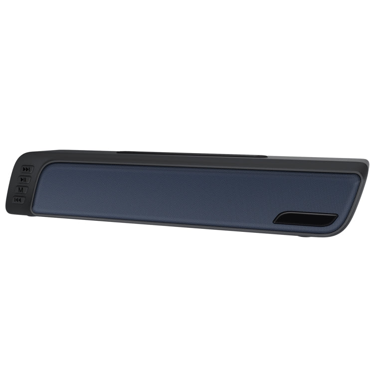 NewRixing NR-7018 Outdoor Portable Bluetooth Speaker with Phone Holder, Support Hands-free Call / TF Card / FM / U Disk(Blue) - free shipping - PMC Jewellery - Order now!