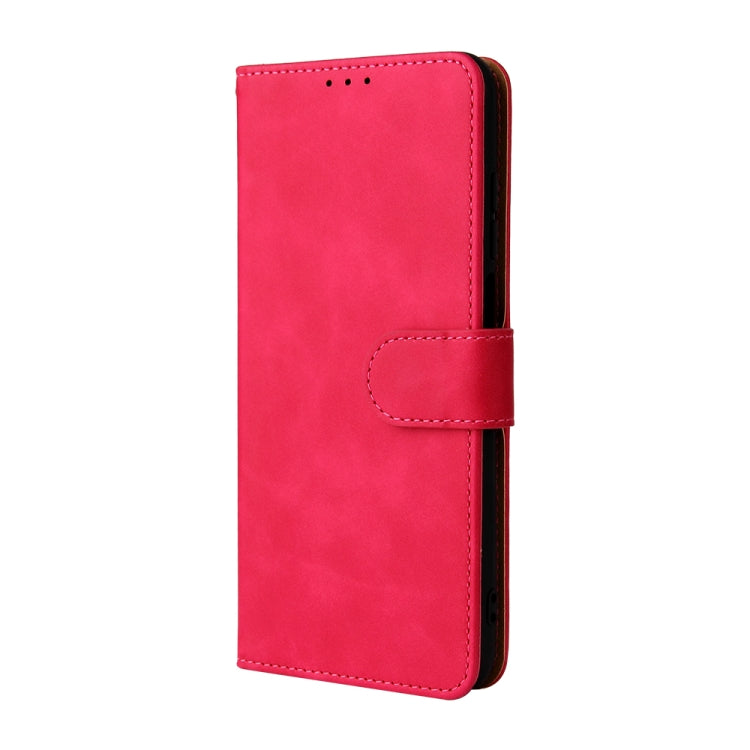 For Doogee N40 Pro Solid Color Skin Feel Magnetic Buckle Horizontal Flip PU Leather Case with Holder & Card Slots & Wallet(Rose Gold) - More Brand by PMC Jewellery | Online Shopping South Africa | PMC Jewellery | Buy Now Pay Later Mobicred