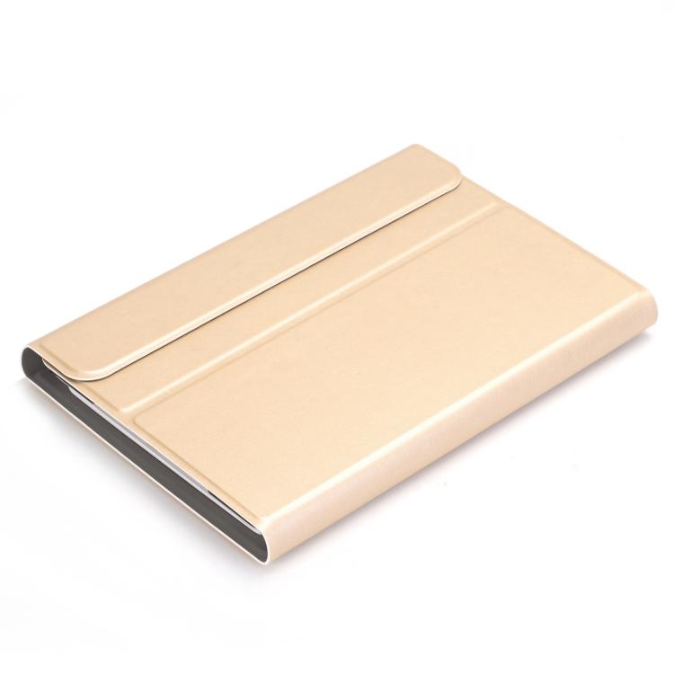 A06B Ultra-thin Detachable Bluetooth Keyboard Leather Case with Pen Slot & Holder for iPad mini 6 / mini 7(Gold) - For iPad mini by PMC TechLife | Online Shopping South Africa | PMC TechLife | Buy Now Pay Later Mobicred