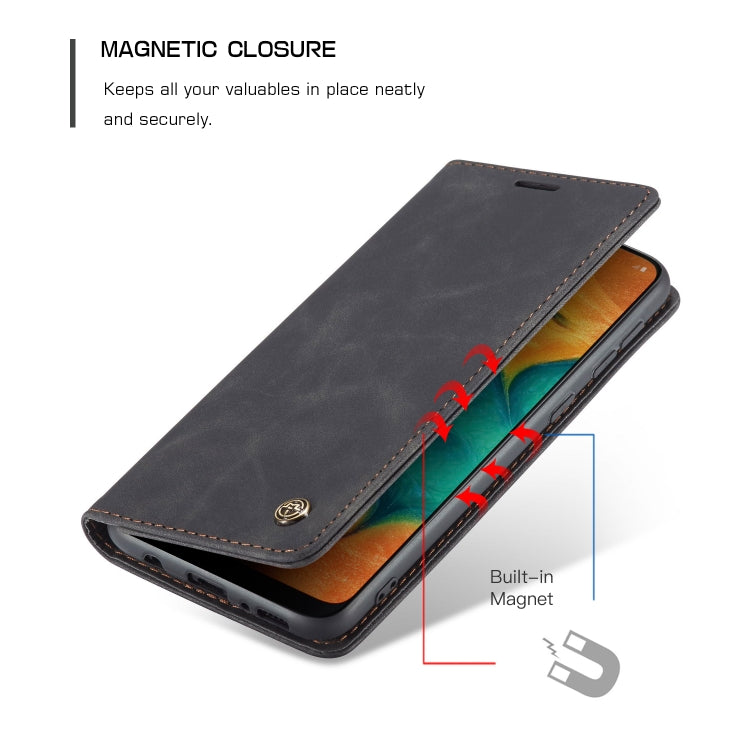 For Galaxy A40s / M30 CaseMe-013 Multifunctional Horizontal Flip Leather Case with Card Slot & Holder & Wallet(Black) - Galaxy Phone Cases by CaseMe | Online Shopping South Africa | PMC Jewellery | Buy Now Pay Later Mobicred