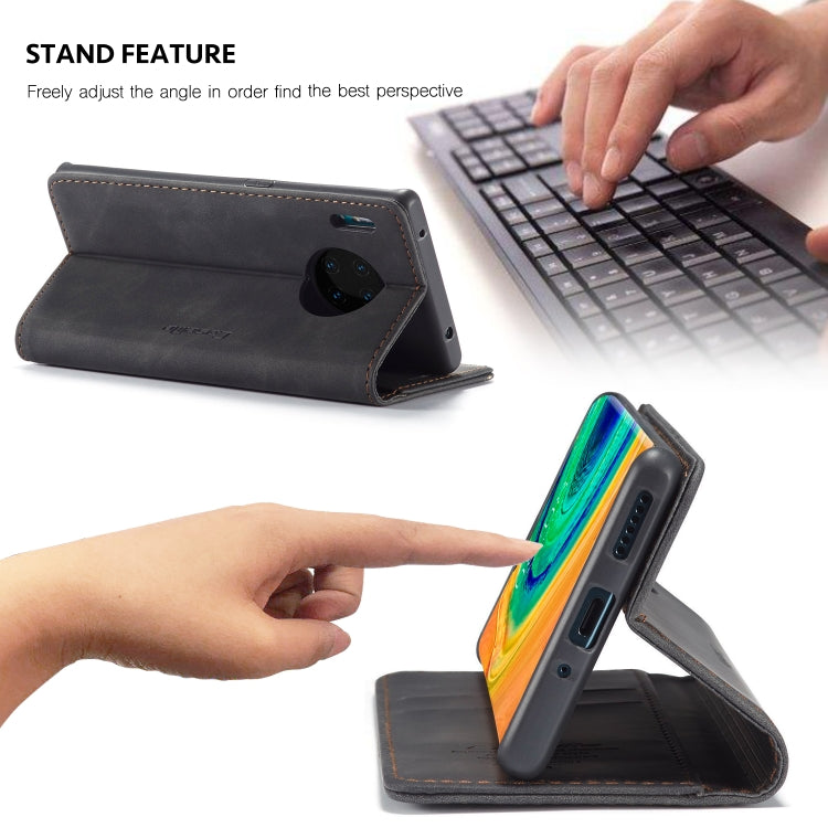 For Huawei Mate 30 Pro 4G / 5G CaseMe-013 Multifunctional Horizontal Flip Leather Case with Card Slot & Holder & Wallet(Black) - free shipping - PMC Jewellery - Order now!
