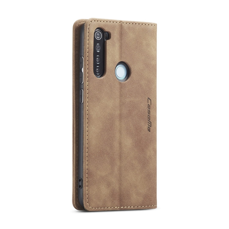 For Xiaomi Redmi Note 8 CaseMe-013 Multifunctional Horizontal Flip Leather Case with Card Slot & Holder & Wallet(Brown) - Xiaomi Cases by CaseMe | Online Shopping South Africa | PMC Jewellery | Buy Now Pay Later Mobicred