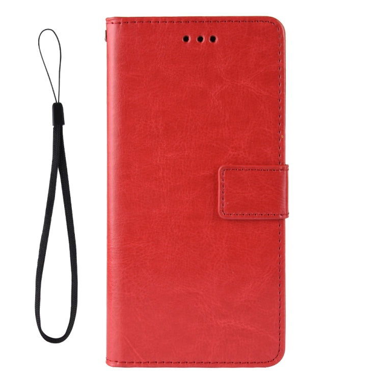 For Doogee S59 / S59 Pro Crazy Horse Texture Horizontal Flip Leather Case with Holder & Card Slots & Lanyard(Red) - More Brand by PMC TechLife | Online Shopping South Africa | PMC TechLife | Buy Now Pay Later Mobicred