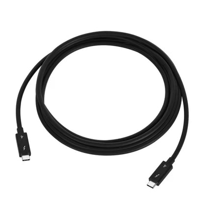 USB-C / Type-C Male to USB-C / Type-C Male Multi-function Transmission Cable for Thunderbolt 4, Cable Length:0.8m(Black) - Cable & Adapters by PMC Jewellery | Online Shopping South Africa | PMC Jewellery | Buy Now Pay Later Mobicred