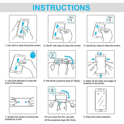 2pcs 9H 2.5D Explosion-proof Tempered Tablet Glass Film For Samsung Galaxy Tab A8 / X200 / X205 / Galaxy Tab A8 10.5 2021 / Chiwei HiPad X Pro 10.5 / Blackview Tab 15 / 15 Pro / HOTWAV Tab R5 / Tab R6 Pro - For Samsung Tab by PMC Jewellery | Online Shopping South Africa | PMC Jewellery