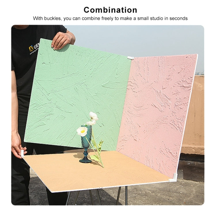 60 x 60cm Retro PVC Cement Texture Board Photography Backdrops Board(Industrial Gray) - Brick Wall by PMC TechLife | Online Shopping South Africa | PMC TechLife | Buy Now Pay Later Mobicred