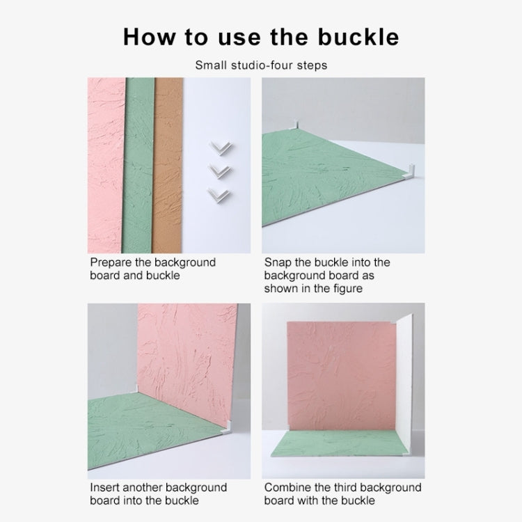 60 x 60cm PVC Backdrop Board Coarse Sand Texture Cement Photography Backdrop Board(Light Apricot) - Brick Wall by PMC TechLife | Online Shopping South Africa | PMC TechLife | Buy Now Pay Later Mobicred