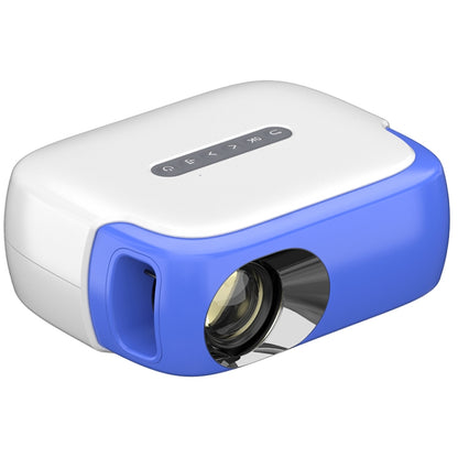 DR-860 1920x1080 1000 Lumens Portable Home Theater LED Projector, Plug Type: US Plug(Blue White) - LED Projector by PMC Jewellery | Online Shopping South Africa | PMC Jewellery | Buy Now Pay Later Mobicred