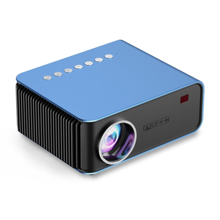 T4 Same Screen Version 1024x600 1200 Lumens Portable Home Theater LCD Projector, Plug Type:US Plug(Blue) - Mini Projector by PMC Jewellery | Online Shopping South Africa | PMC Jewellery | Buy Now Pay Later Mobicred