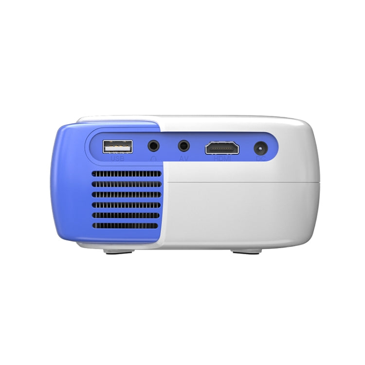 DR-860 1920x1080 1000 Lumens Portable Home Theater LED Projector, Plug Type:AU Plug(Blue White) - LED Projector by PMC Jewellery | Online Shopping South Africa | PMC Jewellery | Buy Now Pay Later Mobicred