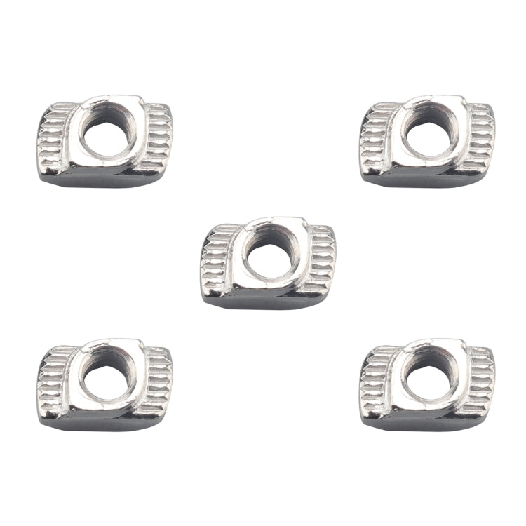 A5550 100 in 1 M4 European Standard T-shape Slide Nut with Wrench - Nuts & Bolts by PMC Jewellery | Online Shopping South Africa | PMC Jewellery | Buy Now Pay Later Mobicred