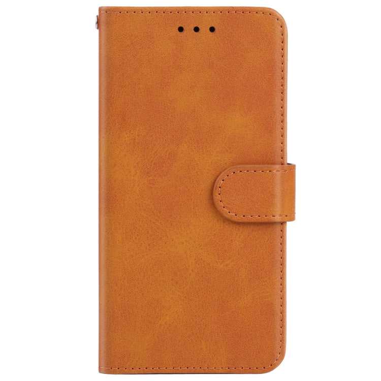 Leather Phone Case For Ulefone Note 9P(Brown) - Ulefone Cases by PMC Jewellery | Online Shopping South Africa | PMC Jewellery | Buy Now Pay Later Mobicred