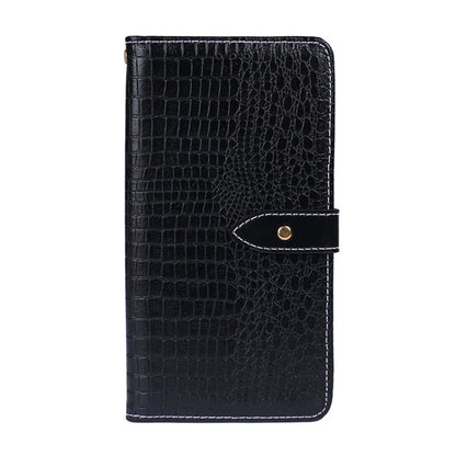 For Oukitel C25 idewei Crocodile Texture Horizontal Flip Leather Phone Case(Black) - More Brand by idewei | Online Shopping South Africa | PMC Jewellery | Buy Now Pay Later Mobicred