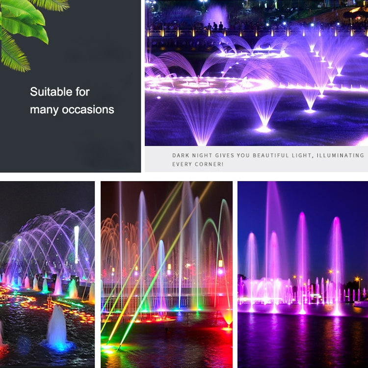 9W Landscape Colorful Color Changing Ring LED Stainless Steel Underwater Fountain Light(Colorful) - Underwater Lights by PMC TechLife | Online Shopping South Africa | PMC TechLife | Buy Now Pay Later Mobicred