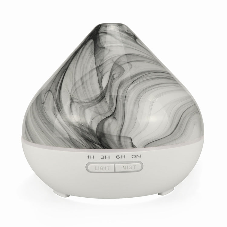 400ml Volcano Shape Humidifier Glass Aromatherapy Machine Automatic Alcohol Sprayer, Plug Specification:EU Plug(White) - free shipping - PMC TechLife - Order now!