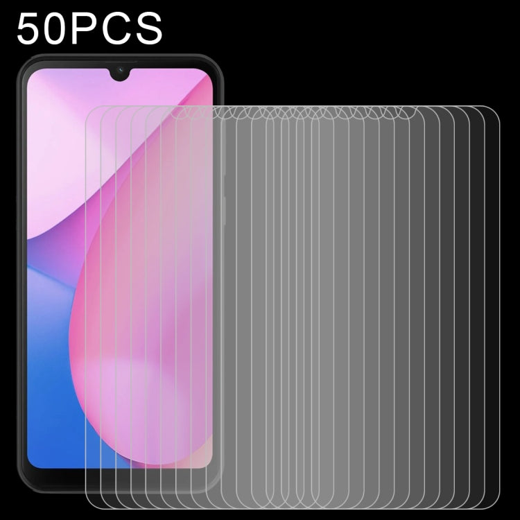 50 PCS 0.26mm 9H 2.5D Tempered Glass Film For Blackview Oscal C20 - For Blackview by PMC TechLife | Online Shopping South Africa | PMC TechLife
