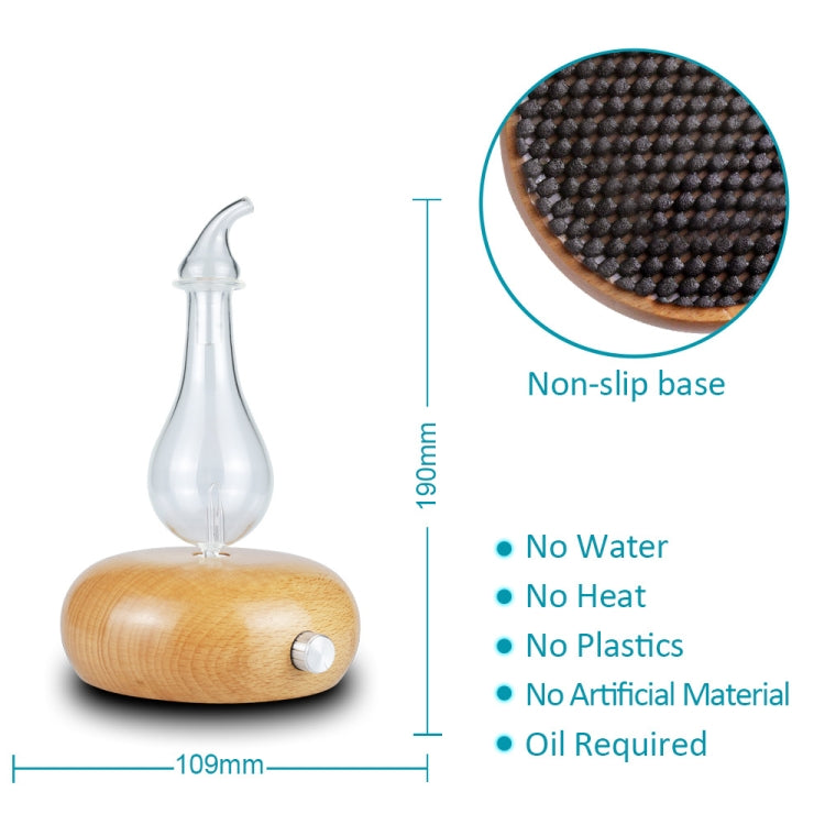 Wood Essential Oil Diffuser Aromatherapy Machine Automatic Alcohol Sprayer, Plug Specification:AU Plug(Light Brown) - free shipping - PMC TechLife - Order now!
