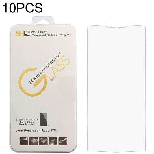 10 PCS 0.26mm 9H 2.5D Tempered Glass Film For Doogee N100 - For Doogee by PMC Jewellery | Online Shopping South Africa | PMC Jewellery | Buy Now Pay Later Mobicred